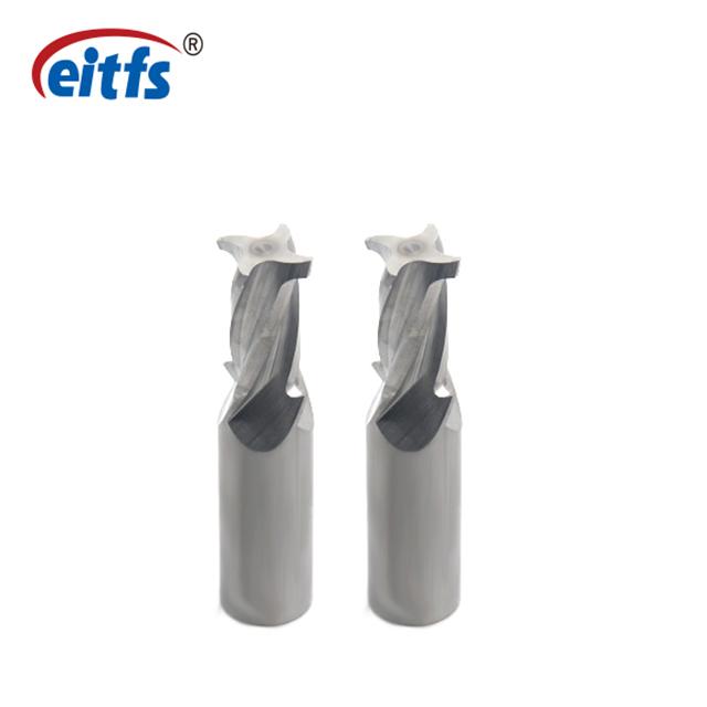 Popular Coatings Custom End Mills Sub Micron Grained Carbide Material