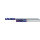 HRC65 Solid Carbide Corner Radius End Mill 4R0.2 4 Flutes Corner Rounding Tools