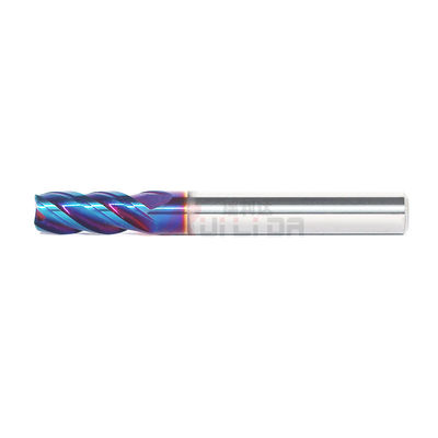 Solid Carbide Corner Radius Mill 6R0.2 4 Flutes High Hardness HRC65