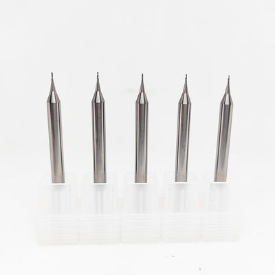 1fl Carbide Micro End Mill Cutters For Aluminum Jewelry Uncoated 30degree