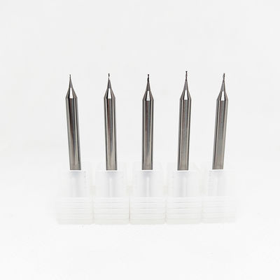 1fl Carbide Micro End Mill Cutters For Aluminum Jewelry Uncoated 30degree