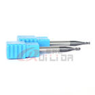 1/8" 1/16" 2mm Solid Carbide End Mill 2 Flute Side Milling Cutter General Purpose HRC50