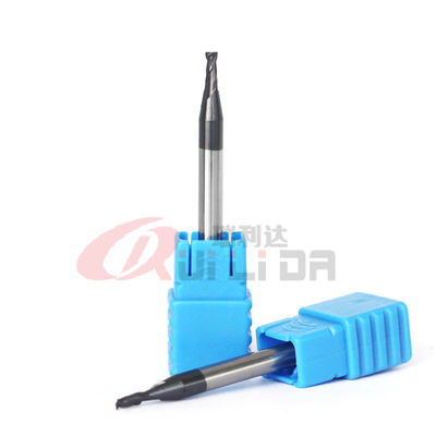 1/8" 1/16" 2mm Solid Carbide End Mill 2 Flute Side Milling Cutter General Purpose HRC50