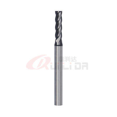 3/8" 5mm 3/16" 4 Flute Carbide End Mill For Titanium Extra Long 75mm