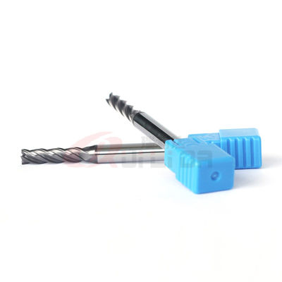 3/8" 5mm 3/16" 4 Flute Carbide End Mill For Titanium Extra Long 75mm