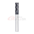 6mm 22mm 20mm Solid Carbide End Mill Engraving Bits Sgs 4 Fl 35 Degree