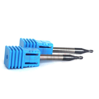2mm Ball Nose End Mill Cnc Ball Nose Milling Cutter 2 Flute HRC50