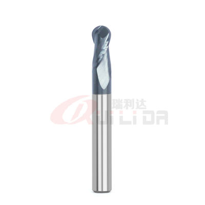 6.5 Mm 6mm .025" .020" Ball End Mill Aluminum Machining 3D Milling HRC50 2 Fl