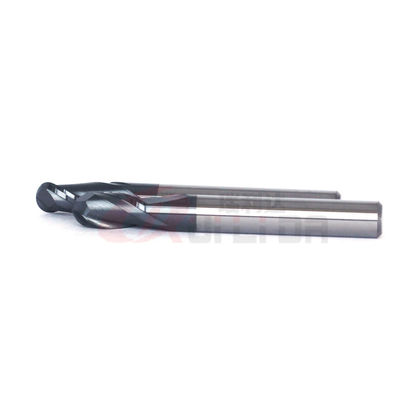 3/16" Imperial Milling Cutters 5mm 6mm Ball Nose End Mill For Aluminum 2 Flute