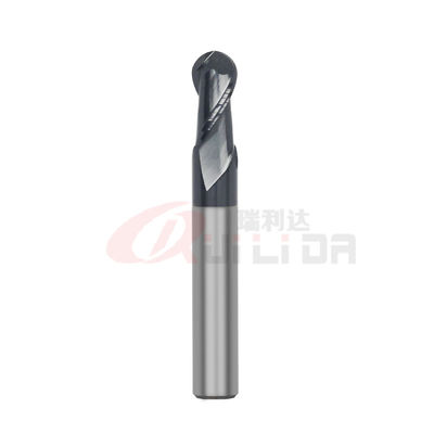 6mm 8mm 10 Mm Ball Nose End Mill Hss For General Use 2fl 35 Degree Helix
