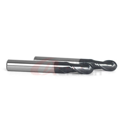 6mm 8mm 10 Mm Ball Nose End Mill Hss For General Use 2fl 35 Degree Helix