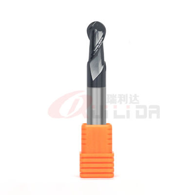 6mm 8mm 10 Mm Ball Nose End Mill Hss For General Use 2fl 35 Degree Helix