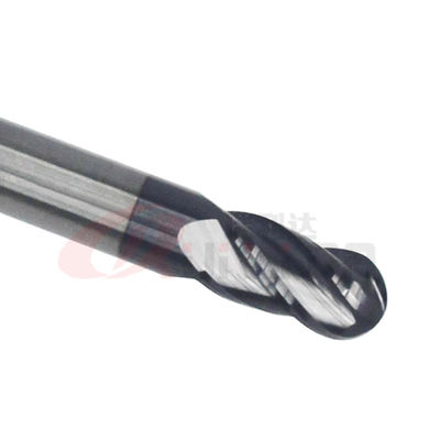 4mm 1/8 Inch Diamond Ball End Mill For Steel 4 Flutes RLD Tools
