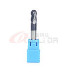 1/4" 6mm Ball Nose Cutter Suppliers Hrc55 Tungsten Steel Milling Cutter 4f 4x1