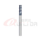 1/8" 4mm 4 Flutes Solid Carbide Corner Radius End Mills Radius Bull Nose Endmill HRC50