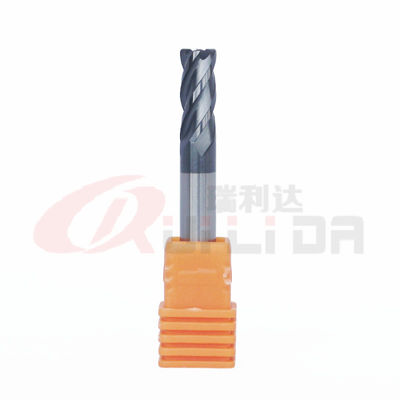 3/8" 1/8" 1/4" Bull Nose End Mill Cutter 6mm Radius 0.5 HRC50 4 Flutes