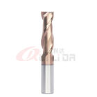 1/4" 1/2" 2 Flute Carbide End Mill 12mm Slot End Mill Cutter With Edge Radius