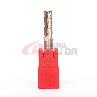 9/64" 9/32" 8mm 3/4 Solid Carbide End Mill For Aluminum HRC55 4 Flute