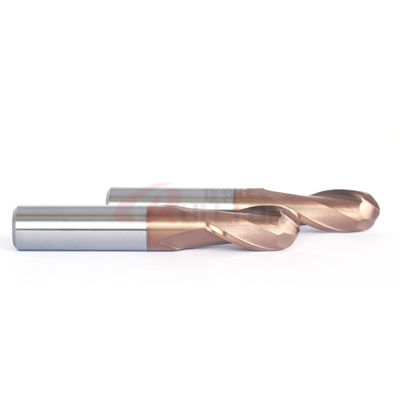1/2 Inch 12mm Ball Nose End Mill 30 Degree End Mill Cutter Drill Bit AlTiSiN Coating HRC55