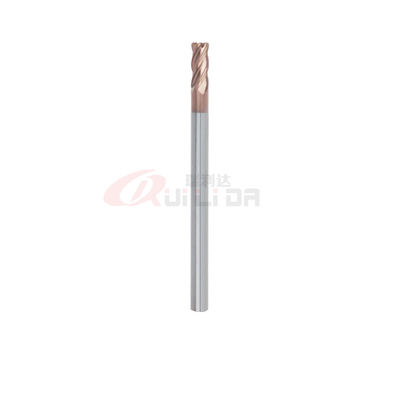 2mm 4mm 6mm 1/8" Corner Radius End Mill Cutter Flute Length 10mm HRC55