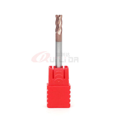 2mm 4mm 6mm 1/8" Corner Radius End Mill Cutter Flute Length 10mm HRC55
