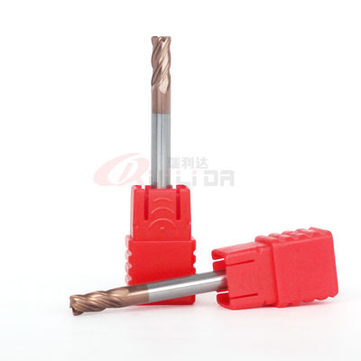 2mm 4mm 6mm 1/8" Corner Radius End Mill Cutter Flute Length 10mm HRC55