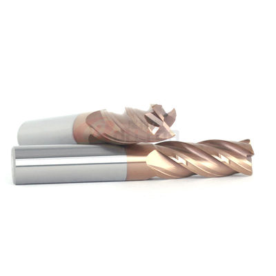 Bull Endmill 4 Flutes Solid Carbide Corner Radius End Mills HRC55