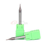1mm 1/25" 1/8" 1/16" 2 Flute End Mill Stainless Steel Tungsten Carbide Milling Bits For Jewelry