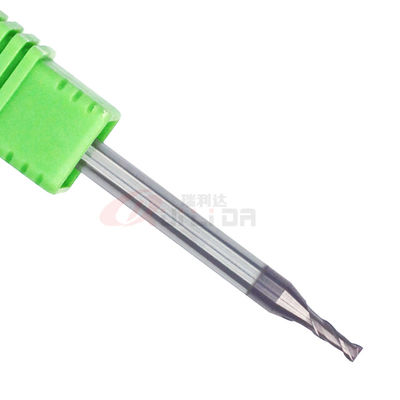 Variable Helix 1/16" 2mm 2 Flute End Mill For Steel 304 Stainless Steel Cutting