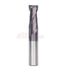 7/16" 8mm 10mm 12 Mm 2-Flute Stepped End Mill With Edge Radius