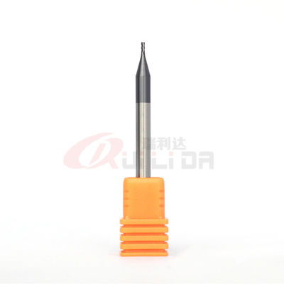 1mm  1/25" 1/8" 3/32" Solid Carbide End Mills For Cast Iron CNC Square Bottom
