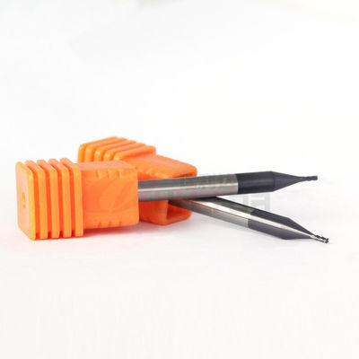 1mm  1/25" 1/8" 3/32" Solid Carbide End Mills For Cast Iron CNC Square Bottom