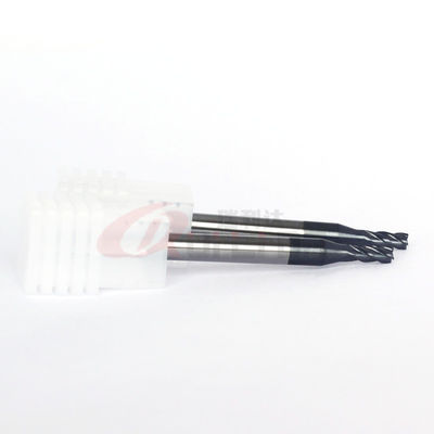 1/16" 3/32" 2.5mm Flat Nose End Mill Carbide Cutter  HRC50 4 Flutes