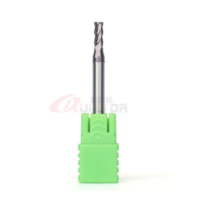 Variable Helix  Carbide 4 Flute End Mill For Steel  3mm 3/32"