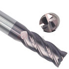 6mm 8mm 10mm 3/8 4 Flute Carbide End Mill For Steel