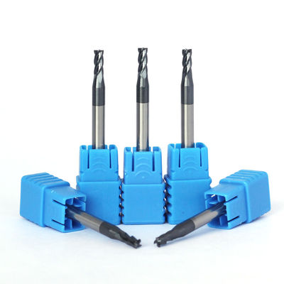 3/32" 4 Mm 3mm 4 Flute End Mill Bit 1/4" Square End Mill For Cast Iron