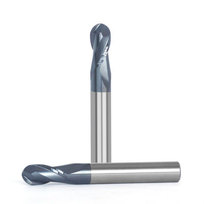 3/8" 1/4" Ball Nose Carbide End Mill Cutter 8mm Ball Nose Cutter For Steel