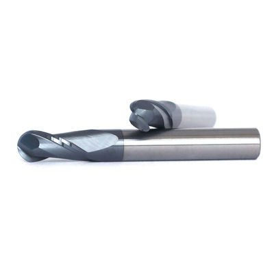 3/8" 1/4" Ball Nose Carbide End Mill Cutter 8mm Ball Nose Cutter For Steel