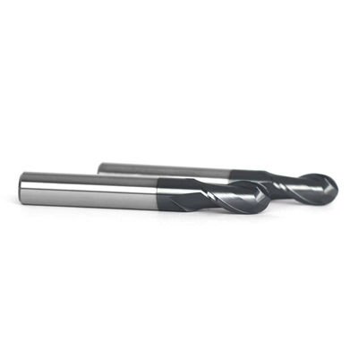 6mm 8mm 10 Mm Ball Nose End Mill Hss For General Use 2fl 35 Degree Helix