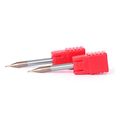 Cnc Ball Nose End Mill For Titanium 3/16" 1/8" 1/4" 1/2 2 Flute Carbide End Mill Hrc 55