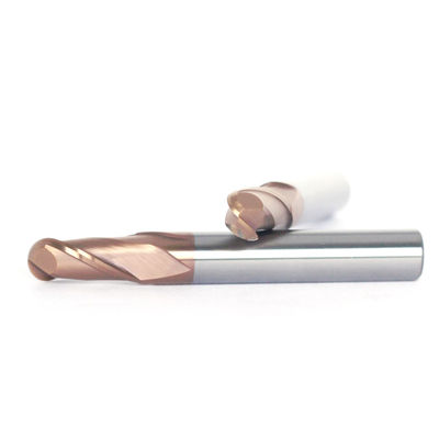 8mm Metric Ball Nose End Mills 5/16" .030" .031" Ball End Mill For Cutting Steel Aluminum