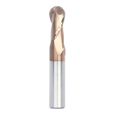 1/2 Inch 12mm Ball Nose End Mill 30 Degree End Mill Cutter Drill Bit AlTiSiN Coating HRC55