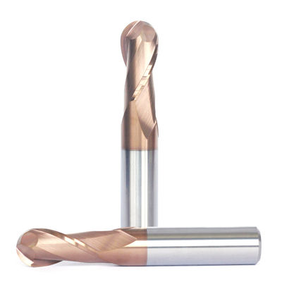 1/2 Inch 12mm Ball Nose End Mill 30 Degree End Mill Cutter Drill Bit AlTiSiN Coating HRC55