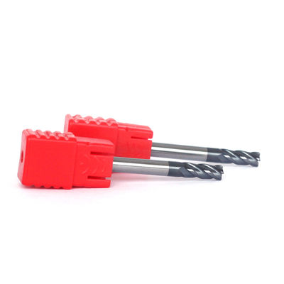 1/8" 4mm 4 Flutes Solid Carbide Corner Radius End Mills Radius Bull Nose Endmill HRC50