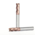 8mm 5/16 Radius End Mill 35 Degree Helix Copper Coating