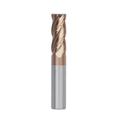 3/4" 5/8" Metric Corner Rounding End Mill 10mm 1mm HRC55 4 Flutes
