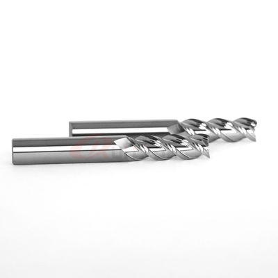 CNC Three Flute End Mill Flat End Mill Bit 3/8" 10mm 1/32" 1/8"