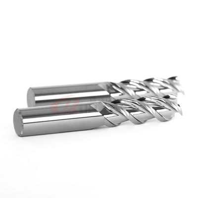 3 Mm 12mm 6mm Tungsten Carbide End Mill Aluminum Milling Cutter CNC HRC50 3 Flute