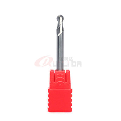 Ball Nose High Feed Aluminum End Mill For Router 2 Flute 1/4" 1/8"