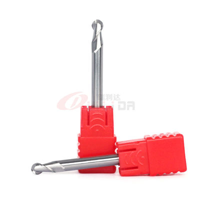 Ball Nose High Feed Aluminum End Mill For Router 2 Flute 1/4" 1/8"